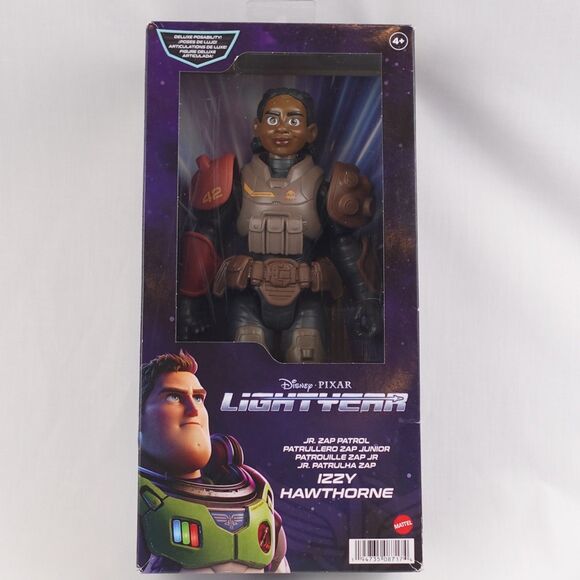 Disney Pixar Izzy Hawthorne Jr Zap Patrol Lightyear 10.6" Action Figure Mattel - Picture 4 of 13